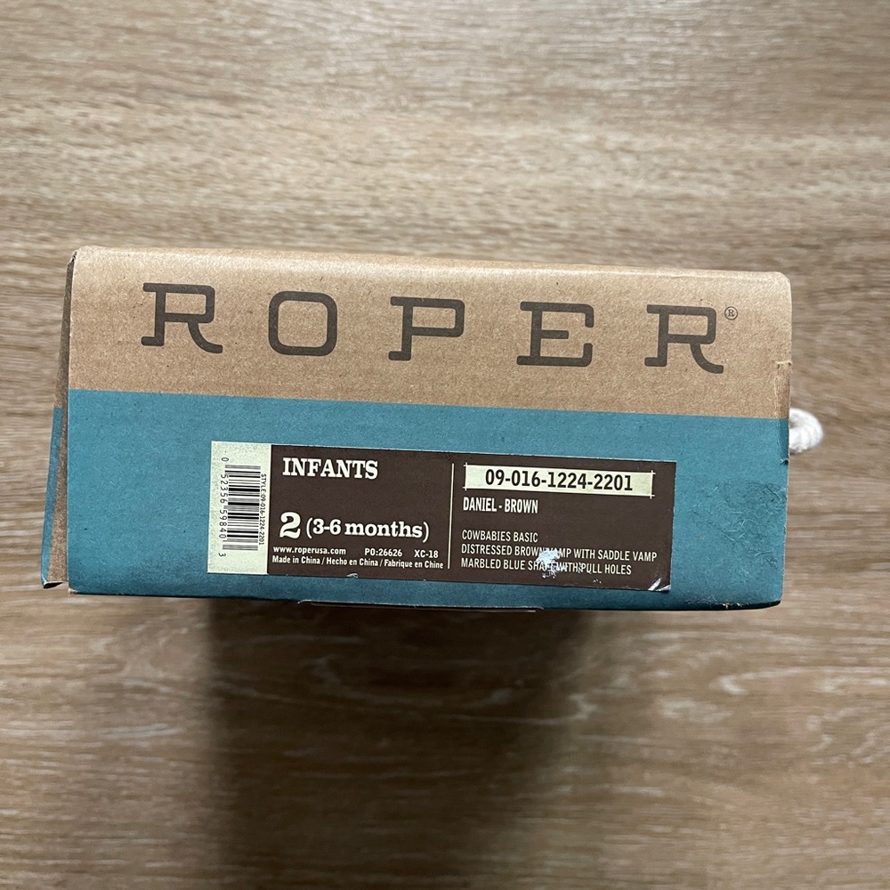 Roper Infant Boys' Daniel Western Boots - Picture 2 of 6